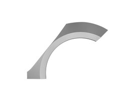 Задня арка для Hyundai i20 I (2012–2014)